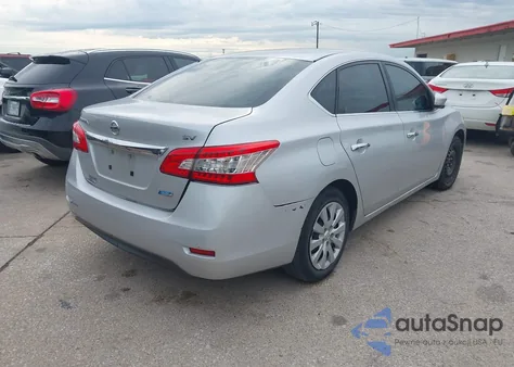 2013 Nissan Sentra Sv from USA, damaged, VIN 3N1AB7APXDL687230